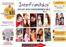 InterFriendship - Russische Partnervermittlung, Frauen aus Osteuropa