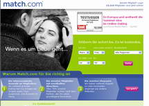 Match.com - Partnervermittlung, Kontaktanzeigen, Singles, Partnersuche in Deutschland