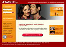 Parship - Online Partneragentur, feste Partnerschaft, langfristige Beziehungen, Liebe in Deutschland