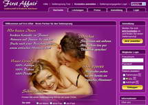 First Affair - Seitensprungagentur, Seitensprung, erotische Abenteuer, One Night Stand in Deutschland